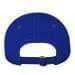 Royal Blue-Light Gray Twill Back Contrast Stitch Polo Strap