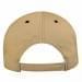 Khaki-Burgundy Twill Back Contrast Stitch Velcro Strap