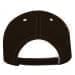 Black-White Twill Back Contrast Stitch Velcro Strap