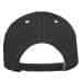 Dark Gray-White Twill Back Contrast Stitch Velcro Strap