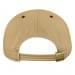 Khaki-Burgundy Twill Back Contrast Eyelets Fabric Strap