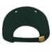 Hunter Green-Khaki Twill Back Contrast Eyelets Fabric Strap