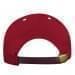 Red-White Twill Back Contrast Eyelets Leather Strap