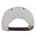 Putty-Black Twill Back Contrast Eyelets Leather Strap