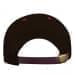 Black-Red Twill Back Contrast Eyelets Leather Strap
