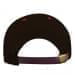 Black-Red Twill Back Contrast Eyelets Leather Strap