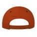 Orange-Black Twill Back Contrast Eyelets Snapback