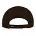 Black-Red Twill Back Contrast Eyelets Snapback