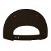 Black-Red Domestic Snapback Skate Cap BACK Image
