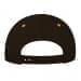 Black-Athletic Gold Twill Back Contrast Eyelets Snapback