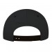 Dark Gray-Black Domestic Snapback Dad Cap BACK Image