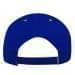 Royal Blue-Light Gray Twill Back Contrast Eyelets Velcro Strap