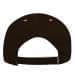 Black-Orange Twill Back Contrast Eyelets Velcro Strap