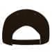 Black-Dark Gray Twill Back Contrast Eyelets Velcro Strap