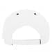White-Black Twill Back Contrast Eyelets Velcro Strap