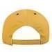 Athletic Gold-Black Twill Back Contrast Eyelets Velcro Strap