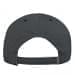 Dark Gray-Black Twill Back Contrast Eyelets Velcro Strap