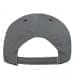 Light Gray-Burgundy Twill Back Contrast Eyelets Velcro Strap