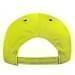 Safety Green-Black Twill Back Contrast Eyelets Velcro Strap