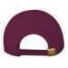 Burgundy Twill Back Eyelets Fabric Strap