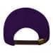 Purple Twill Back Eyelets Leather Strap
