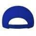 Royal Blue-Light Gray Denim Snapback Trucker, Back Image