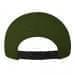 Olive Green Twill Back Eyelets Snapback