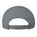 Royal Blue-Light Gray Twill Snapback Skate Cap BACK Image