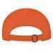 Orange-Black Pro Knit Slide Buckle Flat Brim, Back Image