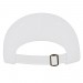 Dark Gray-White Brushed Slide Buckle Lowstyle BACK Image