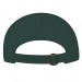 White-Hunter Green Denim Slide Buckle Skate Cap BACK Image