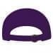 Purple Twill Back Eyelets Polo Strap