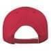 Red-Royal Blue Pro Knit Velcro Skate Hat, Back Image