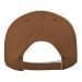 Brown Twill Back Eyelets Velcro Strap