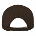 Black Domestic Velcro Skate Cap BACK Image