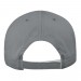 Dark Gray-Light Gray Brushed Velcro 5 Panel BACK Image