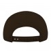 Black-Dark Gray Domestic Snapback Dad Cap BACK Image