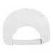 White Twill Back Velcro Strap