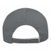 Light Gray-Navy Domestic Velcro Skate Cap BACK Image