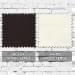 Black-White Wool Serge Swatches